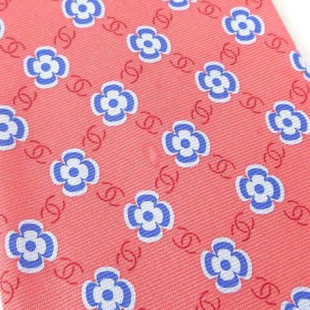中古 シャネル Chanel ネクタイ レギュラー ココマーク 花柄 総柄 シルク ピンク 青 Ibs77 メンズの通販はau Pay マーケット ブランド古着のベクトル
