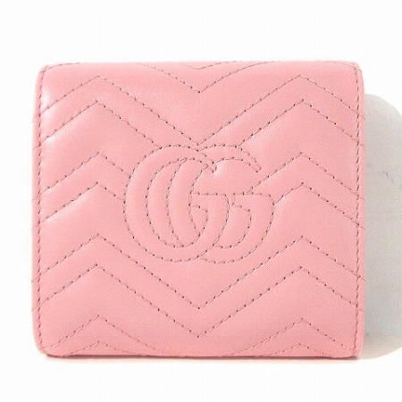 中古】グッチ GUCCI 財布 GGマーモント カードケース ウォレット