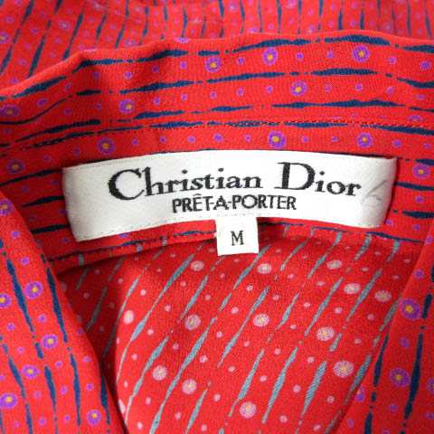 【未使用品】Christian Dior ヴィンテージ 総柄 長袖シャツ