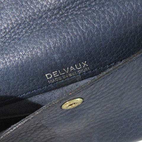 中古】デルヴォー DELVAUX キーケース コインケース 小銭入れ レザー