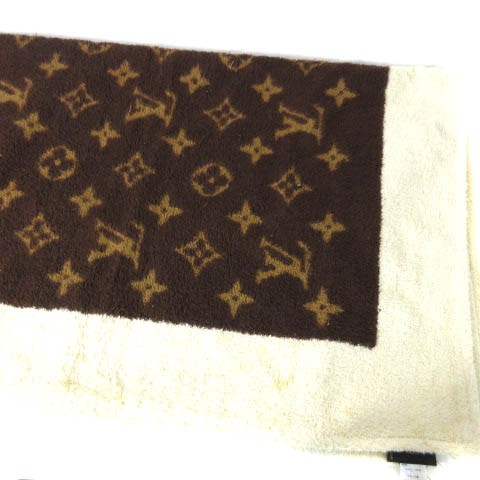 154x95cm【美品】  Vuitton 〖ブランケット〗タオルケット