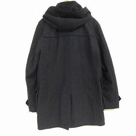 中古】ザラ ZARA ダッフルコート ジップアップ ウール キルティング