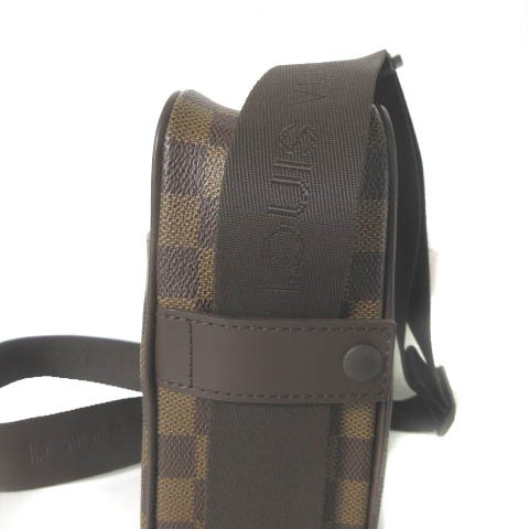 中古】ルイヴィトン LOUIS VUITTON N41442 ダミエ オラフ PM