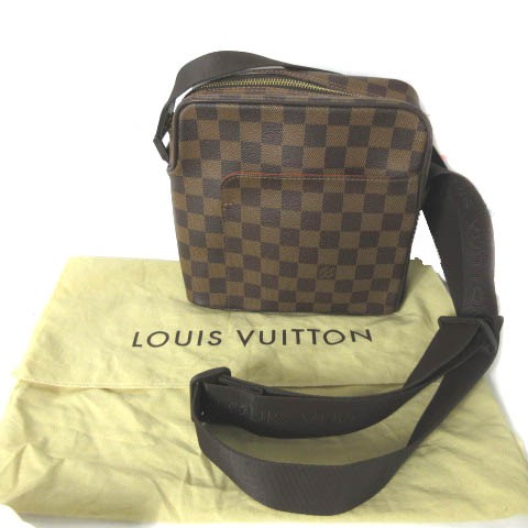 中古】ルイヴィトン LOUIS VUITTON N41442 ダミエ オラフ PM