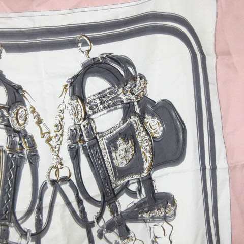 中古】エルメス HERMES BRIDES de GALA par カレ90 スカーフ 式典用の