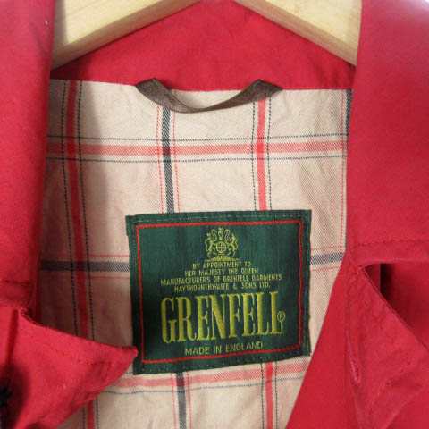 中古】グレンフェル GRENFELL コットン ジャケット イギリス製 裏地