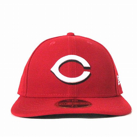 中古】ニューエラ 美品 LP 59FIFTY 5950 MLB シンシナティレッズ