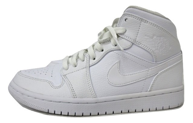 中古 ナイキ Nike 126 Air Jordan 1 Mid White エアジョーダン1 スニーカー 白 ホワイト 25 5cm の通販はau Pay マーケット ブランド古着のベクトル