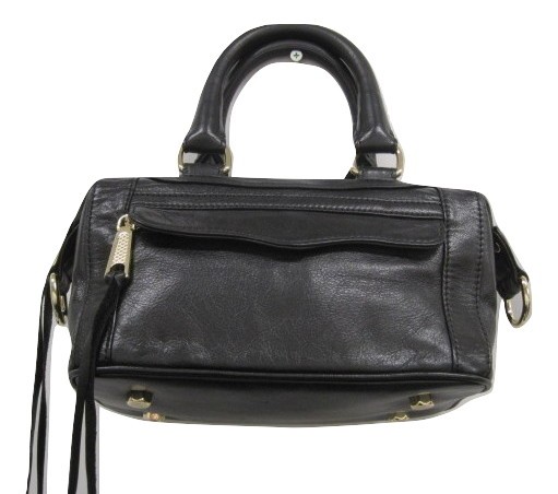 中古】レベッカミンコフ Rebecca Minkoff ミニハンドバッグ 黒