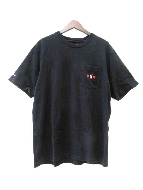 中古】シュプリーム SUPREME 18AW Playboy Pocket Tee プレイボーイ