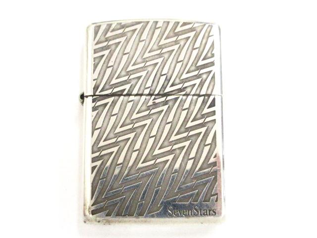 ZIPPO 2004年製 スターリングシルバーZippo ジッポ オイル