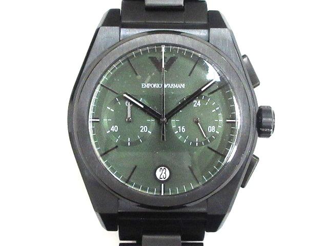 EMPORIO ARMANI エンポリオアルマーニ クオーツ レディース腕時計 箱付き #h0302 EMPORIO ARMANI(エンポリオアルマーニ) &frasl; クォーツ腕時計&frasl;アナログ&frasl;BLK