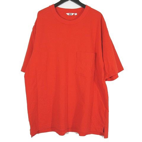 中古 ユニクロ Uniqlo クルーネック ポケット付 オーバーサイズ Tシャツ カットソー トップス 半袖 オレンジ の通販はau Pay マーケット ブランド古着のベクトル