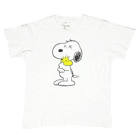 中古 ユニクロ Uniqlo Kaws Peanuts カウズ ピーナッツ スヌーピー グラフィックプリントtシャツ カットソー の通販はau Pay マーケット ブランド古着のベクトル