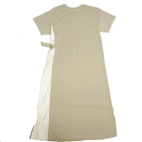 中古 ブージュルード Bou Jeloud スリット入り Tシャツ ワンピース トップス 半袖 マキシ丈 プリーツ サイズf の通販はau Pay マーケット ブランド古着のベクトル