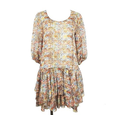 中古 レイビームス Ray Beams 総柄 シフォン ワンピース カットソー 七分袖 サイズ0 マルチカラー 7 レディースの通販はau Pay マーケット ブランド古着のベクトル