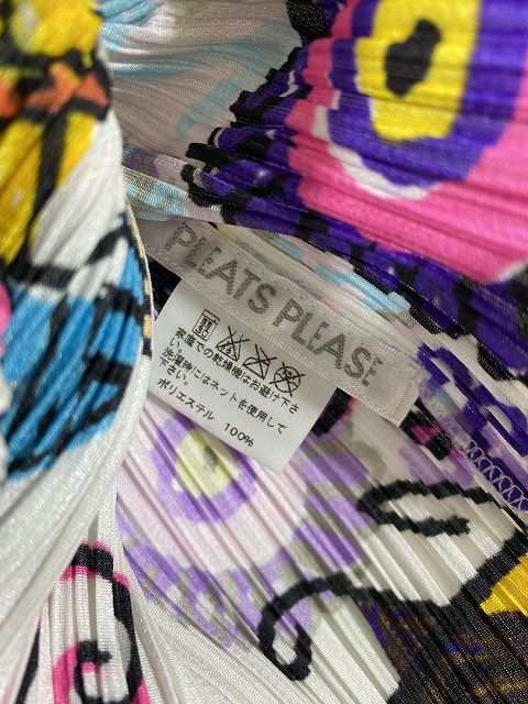 中古】06SS プリーツプリーズ PLEATS PLEASE イッセイミヤケ 総柄