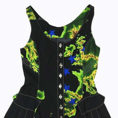 中古】ジャンポールゴルチエ ファム Jean Paul GAULTIER FEMME 総柄