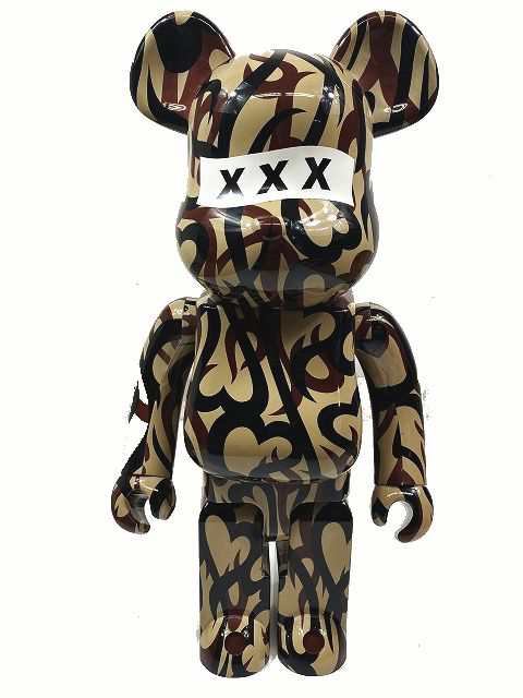 中古】ベアブリック BE@RBRICK GOD SELECTION XXX×NUMBER (N)INE 1000