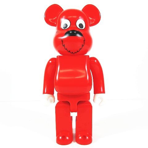 【中古】希少 ベアブリック BE@RBRICK 2008 国内1000セット 限定品 ガチャピン&ムック 400％ 2体セット 赤 緑 ▲B2 ｜au  PAY マーケット