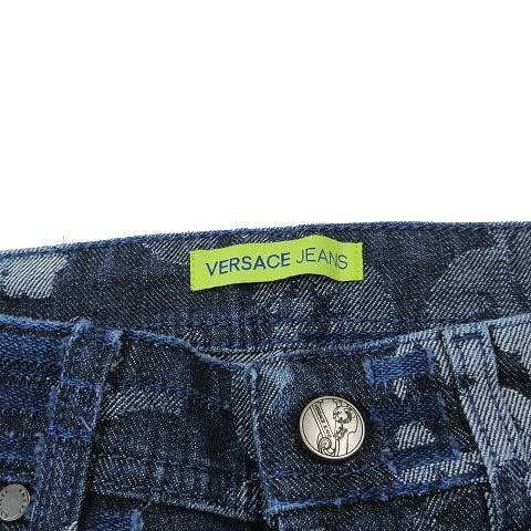 中古】美品 ヴェルサーチ ヴェルサーチェ VERSACE JEANS スキニー