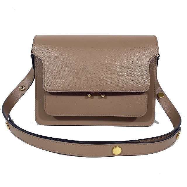 【新品未使用】 MARNI マルニ バッグ ハンドバッグ ショルダーバッグ PERMANENT TRUNK BAG Shoulder Bag SBMPS01NO3LV589-Z409N