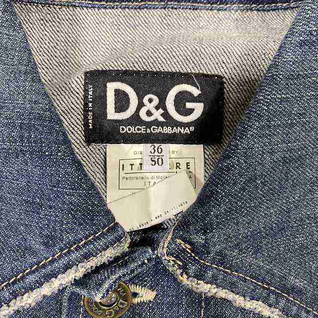 中古】ディー&ジー ドルガバ ドルチェ&ガッバーナ D&G バックロゴ