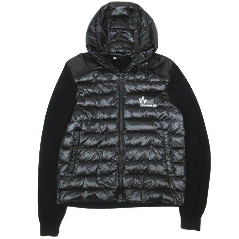 本命ギフト 美品 20SS モンクレール MONCLER ニット ダウンジャケット