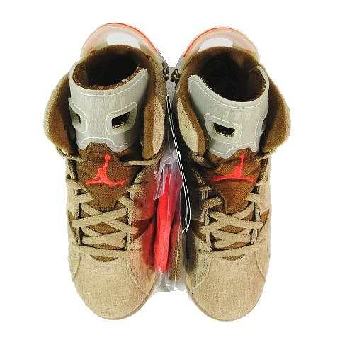 中古】未使用品 ナイキ NIKE ×Travis Scott PS AIR JORDAN 6 RETRO SP