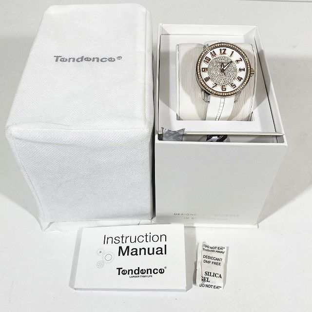 【中古】ジャンク品 テンデンス Tendence グラム ミディアム ウォッチ 腕時計 ラインストーン GLAM MEDIUM TY930109｜au  PAY マーケット