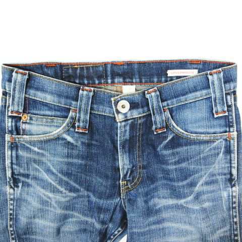 Levi'sリーバイス　606　デニムパンツ　インディゴ USED加工