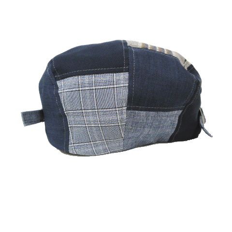 中古】美品 ザ スコッチ ハウス The Scotch House 綿麻 パッチワーク