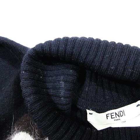 中古】フェンディ FENDI モンスター バッグバグズ タートルネック