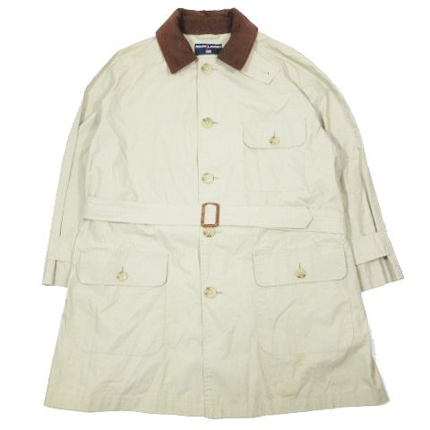 中古】ラルフローレン RALPH LAUREN トレンチ スプリング ステンカラー