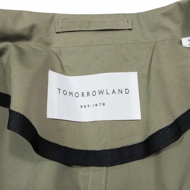 中古】美品 トゥモローランド TOMORROWLAND テーラードジャケット