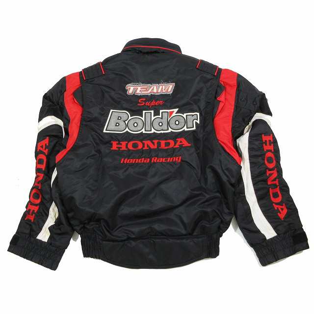 中古】ホンダ HONDA ナイロン レーシングジャケット ブルゾン ロゴ