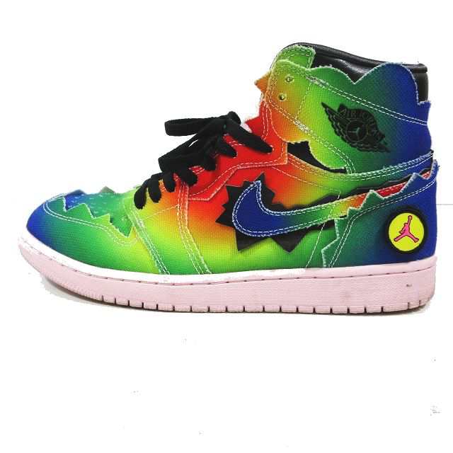 中古】ナイキ NIKE ×J Balvin Air Jordan 1 High OG Rainbow J