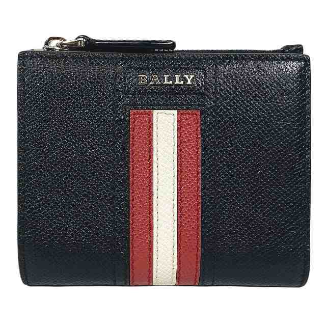 中古】極美品 バリー BALLY TUNNER.LT トゥナー 二つ折り財布