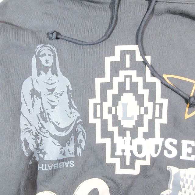 中古】リベーレ LIBERE COLLAGE HOODIE パーカ スウェット 長袖 ロゴ