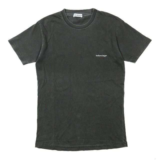 中古】バレンシアガ BALENCIAGA コピーライト ロゴ Tシャツ カットソー