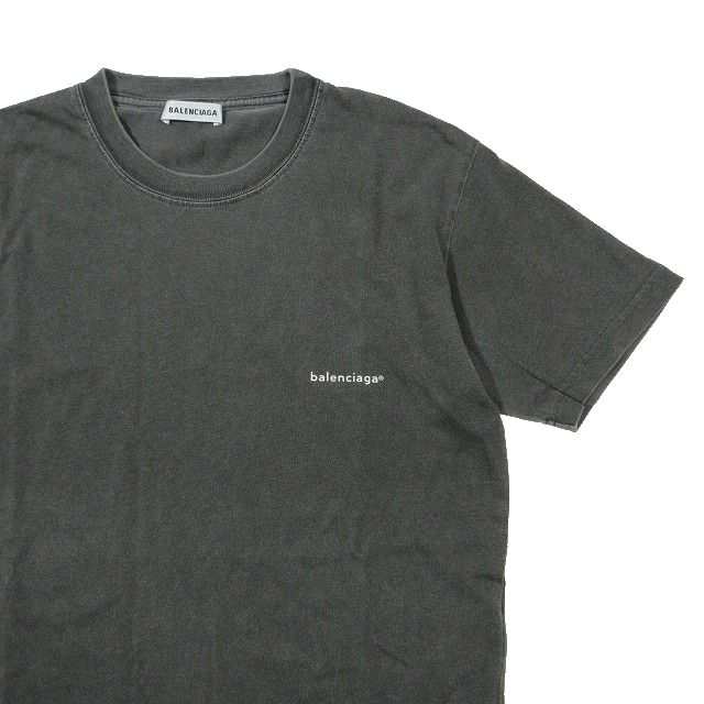 中古】バレンシアガ BALENCIAGA コピーライト ロゴ Tシャツ カットソー