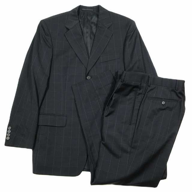 中古】ヒューゴボス HUGO BOSS スーツ セットアップ チェック柄