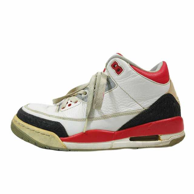 中古】ナイキ NIKE ジャンク品 AIR JORDAN 3 RETRO エアジョーダン ...