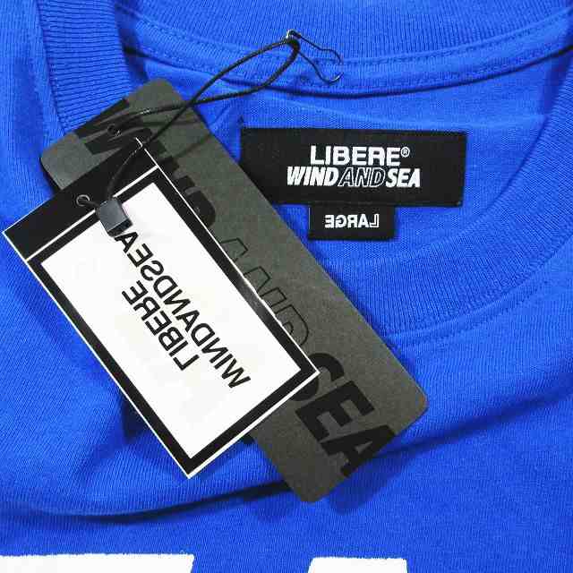 WIND AND SEA×LIBERE LS TEE ROYAL BLUE