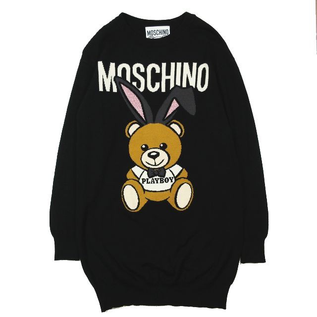 36新品 MOSCHINO H&M モスキーノ 肩出しワンピース