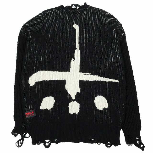 22AW 美品 CVTVLIST CRASH KNIT ニット セーター84cmゆき丈 ...