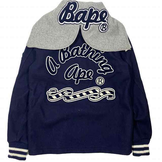 大得価人気SALEA BATHING APE アベイシングエイプ STADIUM JACKET ジャケット・アウター