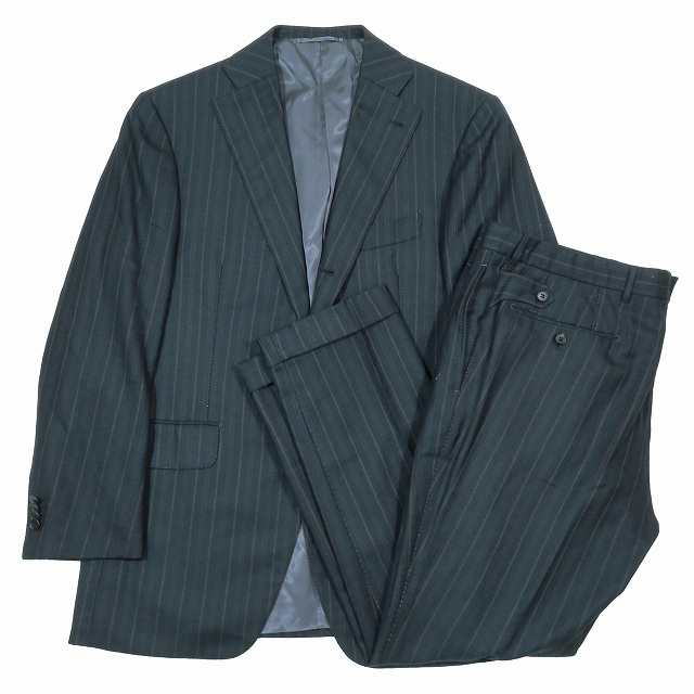 平置き実寸エルメネジルドゼニア Ermenegildo Zegna スーツ セットアップ