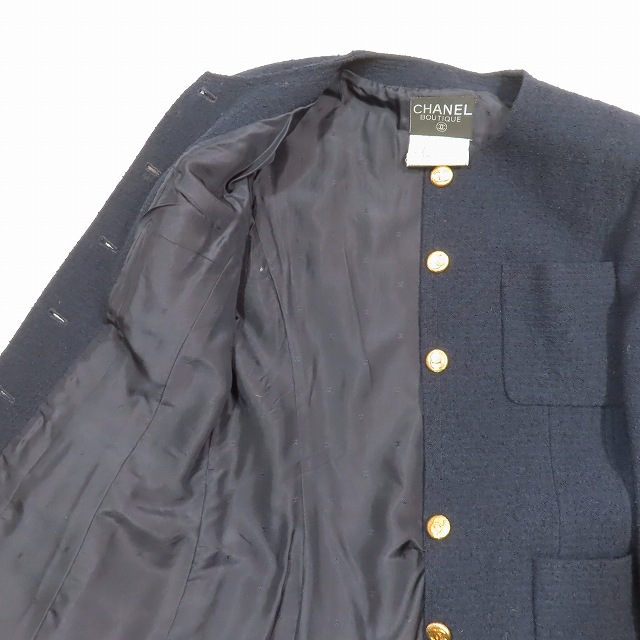 中古】CHANEL BOUTIQUE vintage 1993年 93C 金ボタン ココマーク