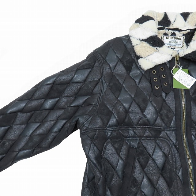 中古】未使用品 23AW McGREGOR × 久遠 × hxcyyd フェイクレザー